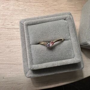 Kendra Scott Toi et Moi 14k Yellow Gold Band Ring